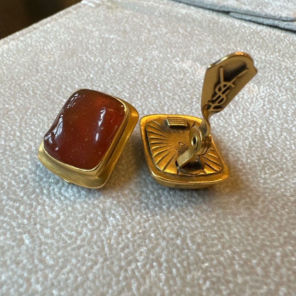 YVES SAINT LAURENT VINTAGE EARRINGS